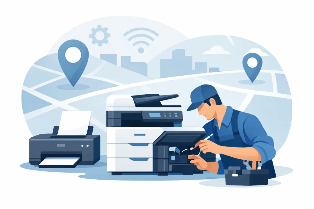 Printer Technician Near Me or Copier Technician Near Me