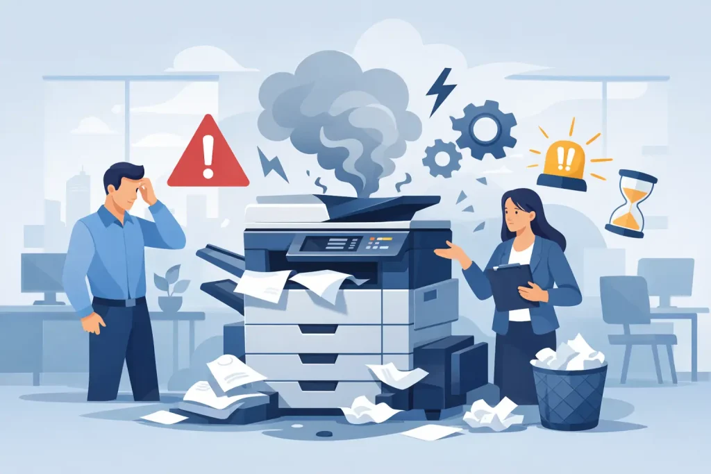 10 Warning Signs of Copier Failure at Work