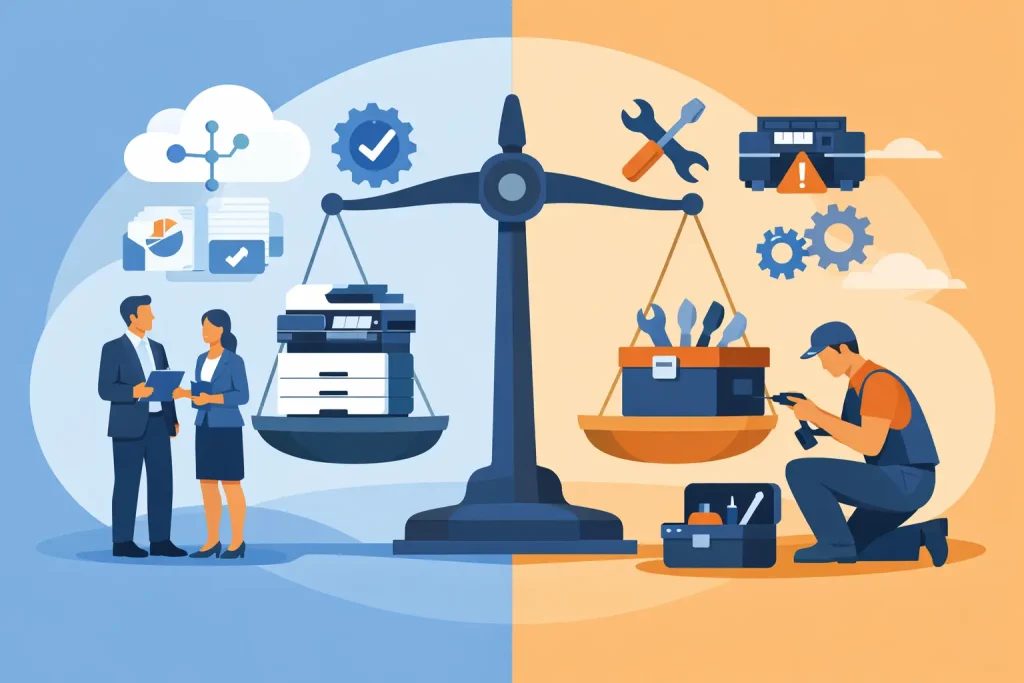 Managed Print Versus Repair Service: Which Fits?
