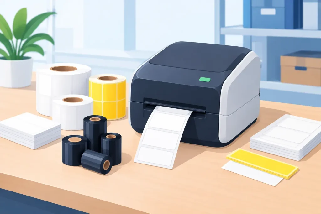 Essential Supplies for Label Printers at Work
