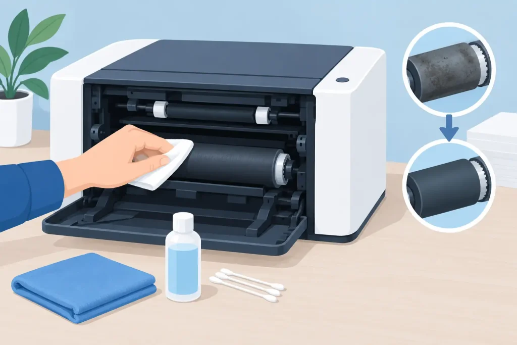 How to Clean Printer Rollers and Stop Paper Jams