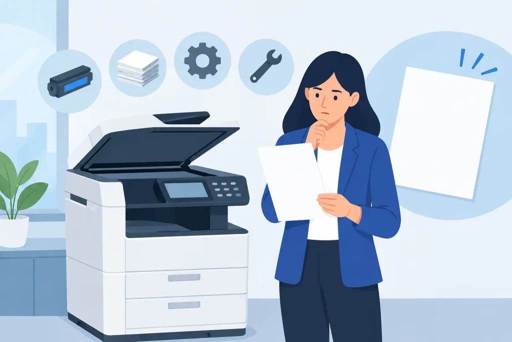 Why Is Copier Printing Blank? Causes and Fixes